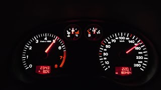 Audi A3 8P 16 FSI on the Autobahn [upl. by Yoral]