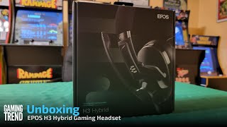 EPOS H3 Hybrid Gaming Headset Unboxing Gaming Trend [upl. by Neirbo]