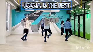 Jogja Is The Best  universallinedance Jun Andrizal INA Fit Place WILD Class PdkRanji [upl. by Lundeen]