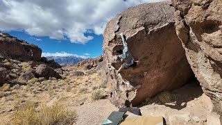 Bishop Bouldering Slight Inducement V1 [upl. by Leitao]