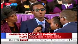 EmotionalThe late Wahome Gakurus Son sings for his late father [upl. by Conan]