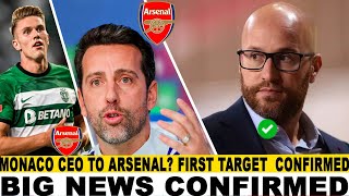 Arsenal’s Next Big Signing🔥New Sporting Director Target Set to Bring Victor Gyökeres to Emiratesquot [upl. by Hyland]