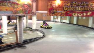 Gokarts  Playlands Castaway Cove Pier 9  Ocean City NJ [upl. by Jamille]