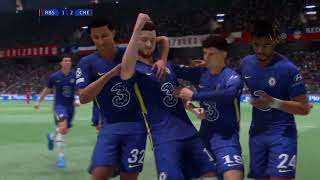 59  OITAVAS DA CHAMPIONS LEAGUE  MODO CARREIRA JOGADOR FIFA 22 [upl. by Ellecram]