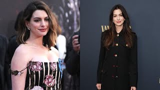 Anne Hathaway przeszła długą drogę do utraty wagi Dieta ćwiczenia i detoks okazały się skuteczne [upl. by Nnaeilsel230]