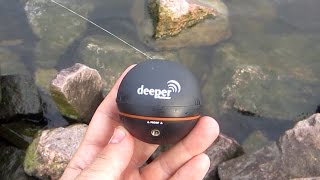 Deeper Smart Fishfinder Тест эхолота на Финском заливе [upl. by Okimuk]