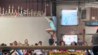 Gymnastics beam queen level 4 [upl. by Adias]