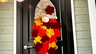 Autumn leaves gnome crochet gnomes [upl. by Letnwahs225]