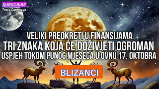 Veliki preokreti u finansijama 3 znaka koja će doživjeti ogroman uspjeh tokom Uštapa u Ovnu 1710 [upl. by Asseralc]