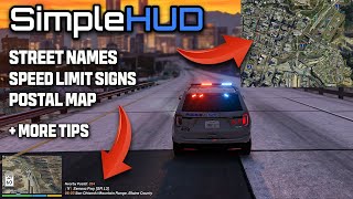 NEW Simple Hud for GTA 5 LSPDFR is Awesome [upl. by Cherey]