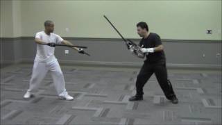 Sword and Dagger vs Rapier and Main Gauche [upl. by Ahsineb]