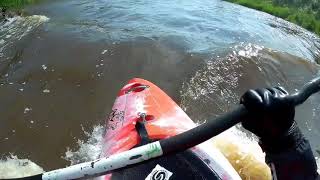 High Water on the Lobstick River  July 2019 [upl. by Torrie]