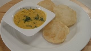 Luchi With Cholar Dal  Bengali Special Recipe  Sanjeev Kapoor Khazana [upl. by Aldrich]