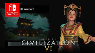 Civilization VI Deity On Switch  Ramses II  Part 6  Hey Somebody Likes Me Switch [upl. by Jillian345]