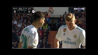 Marco Asensio vs Atletico Madrid Home 08042018 1080i [upl. by Nobell]