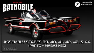 FANHOME 1966 Batmobile Live Build  Assembly Stages 3944 [upl. by Machutte]