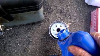 2001 Vauxhall Astra G Part 1  Engine oil change August 2015 [upl. by Clougher]