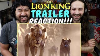 THE LION KING Official TRAILER  REACTION [upl. by Esimehc]