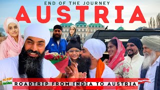 END OF THE JOURNEY 🇮🇳 INDIA TO AUSTRIA 🇦🇹 BY ROAD 🛣️ india pakistan austria punjabi travel [upl. by Loferski36]