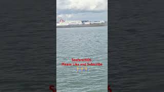 Stena Line at Rotterdam🇳🇱 youtubeshorts youtube shortvideo shorts short shortsvideo trending [upl. by Ardnama]