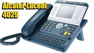 Scrapping AlcatelLucent 4029 Wired handset office phone [upl. by Edith676]