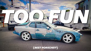 Enjoying my new PORSCHE 944 [upl. by Ball677]