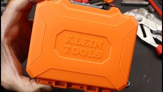 Impact Orange Klein Pro Impact Driver Bit Set consolidates your bit driving needs plus storage [upl. by Henig]