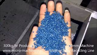 Plastic Granules Making Machine GRANULEX 100D [upl. by Bertie305]