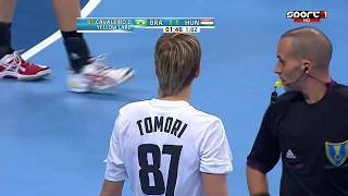 Brazil x Hungary  QuarterFinals of Womens World Handball Championship 2013  Full Match [upl. by Deelaw]