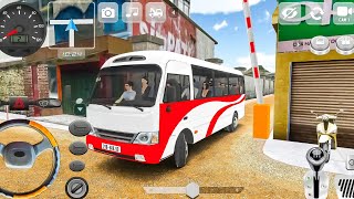 Realistic Minibus County Enter To New Vietnam City  Minibus Simulator Vietnam Android Gameplay [upl. by Hugon944]