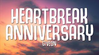 Giveon  Heartbreak Anniversary Lyrics [upl. by Kamal]