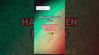 HALLOWEEN EMOJIS THAT SHOULD EXIST… pt 2  shorts procreate digitalart shortsviral art [upl. by Garvy]