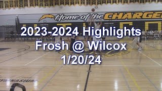 20232024 Lynbrook Basketball Highlights Frosh at Wilcox [upl. by Wakerly]