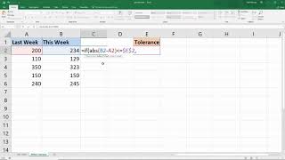 How to Get an Absolute Value in Excel  Two Examples of its Use [upl. by Sukhum]