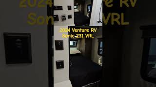 Quick Tour 2024 Venture Rv Sonic 231 VRL [upl. by Adeirf]