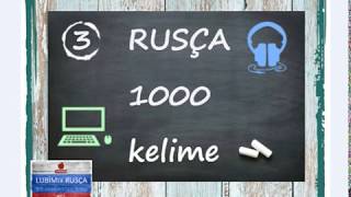 3 Rusça 1000 kelime [upl. by Nylrem]