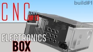 First DIY CNC build part 13  Designing the ELECTRONICS enclosure in FUSION 360 [upl. by Nikolas]