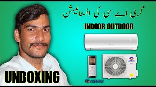 Gree Inverter 15 ton Ac G10 GS18CITH12WI Split Type Unboxing amp Installation [upl. by Lila956]