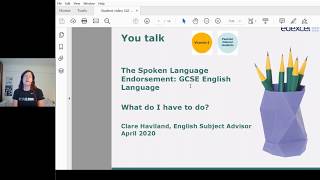 GCSE English Language students how to do the Spoken Language Endorsement [upl. by Sergio]