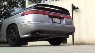 Subaru svx straight pipe exhaust [upl. by Litta]