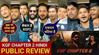 KGF Chapter 2 Public Review kgf 2 movie Public Review yash sanjay dutt kgf2review [upl. by Naloj]