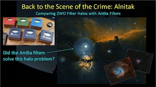 Antlia Filters VS Alnitak and a Hidden Galaxy [upl. by Dario725]