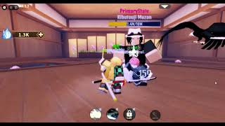 AKO ANG BAGONG DEMON SLAYER  Roblox  Demon Slayer Vs Muzan [upl. by Ad]