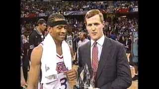 Allen Iverson  1997 Schick Rookie Game Highlights MVP [upl. by Uolymme783]