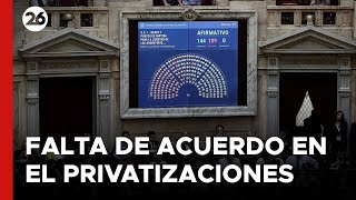 ARGENTINA  LEY ÓMNIBUS  Se cayó la sesión y el proyecto vuelve a comisión [upl. by Giselbert]