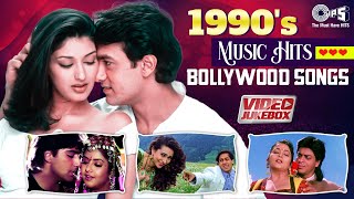 1990s Music Hits Bollywood Songs  Hindi 90s Hit Songs  Bollywood Romantic Songs  Video Jukebox [upl. by Ailem]