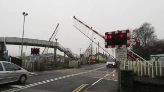 Pencoed Level Crossing 18032017 4 [upl. by Jodee533]