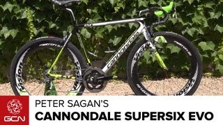 Peter Sagans Cannondale SuperSix Evo [upl. by Hugo]