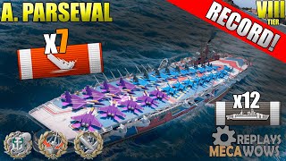 August von Parseval 7 Kills amp 175k Damage  World of Warships Gameplay 4k [upl. by Fleurette958]