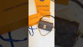 Louis Vuitton Unboxing Pochette Metis East West ✨ louisvuitton pochette pochettemetis eastwest [upl. by Kelwin]